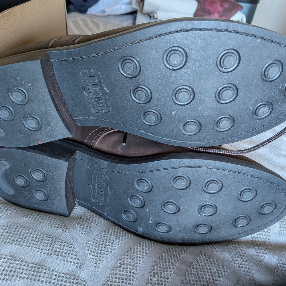 Brown Leather Women's Boots 10.5 - Picture 4 of 8